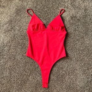 Sexy Red Bodysuit